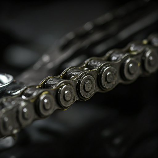 Como cuidar la vida útil de una cadena de motocicleta